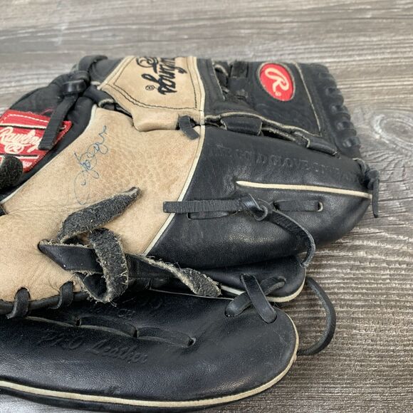 Rawlings Pro Leather Baseball Glove - 12” RHT The Bull, RB1200 - Picture 4 of 10